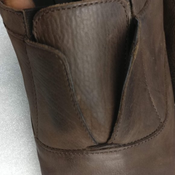 Easy to wear Pull On Laceless LEATHER Low Heel Loafer no need for Laces 7 new - Picture 10 of 13